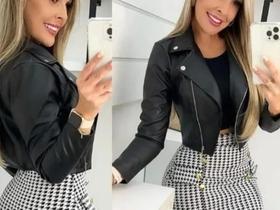 Jaquetinha Feminina Estilosa Blogueira