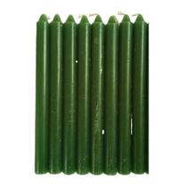 Jaragua vela palito color n 8 verde 23g c/8unid - maço