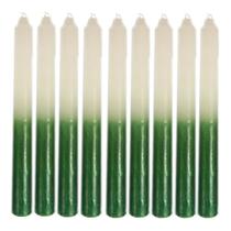Jaragua vela palito tradicional bicolor kilo 17cm branco e verde Jaragua vela palito tradicional bicolor kilo 17cm branco e verde