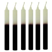 Jaragua vela palito tradicional bicolor kilo 17cm preto e branca Jaragua vela palito tradicional bicolor kilo 17cm preto e branca