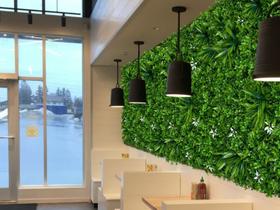 Jardim Vertical 3m² com Plantas Artificiais de Alta Qualidade Ideal para Salas de Estar e Escritórios - DE0425 Jardim Vertical 3m² com Plantas Artificiais de Alta Qualidade Ideal para Salas de Estar e Escritórios - DE0425
