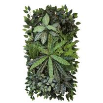 Jardim Vertical Artificial Exclusivo Hiper Realista 100X50Cm