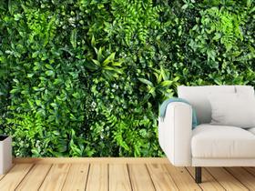Jardim vertical Luxo proteção UV aparência realista uso interno e externo alta qualidade 50X100cm - Decora Flores Artificiais