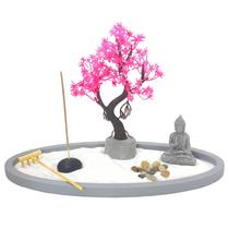 Jardim Zen Relaxante Buda Feng Shui indu Yoga Chacras Vela 2