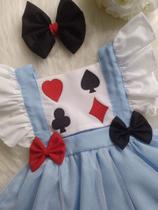 Jardineira Alice com Tule/GG-2 anos Jardineira Alice com Tule/GG-2 anos