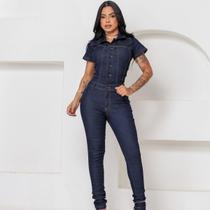 JARDINEIRA CALÇA COM MANGA Curta BOTAO FORRADO LYCRA JARDINEIRA CALÇA COM MANGA Curta BOTAO FORRADO LYCRA