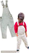 Jardineira Calça Jeans Infantil Confortável