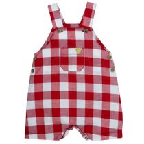 Jardineira Celebration - Vermelho - Grow Up Jardineira Celebration - Vermelho - Grow Up