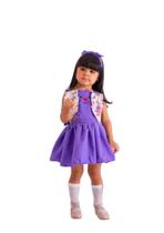 Jardineira Coelhinha Romper Body Pascoa Roupa De Bebe Menina