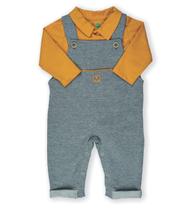 Jardineira com body tigor bf420011 Jardineira com body tigor bf420011