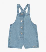 Jardineira em Original Denim Infantil Trick Nick Azul