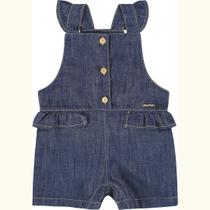 Jardineira Feminina Jeans Leve - Have Fun