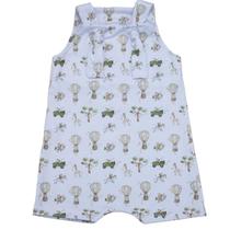 Jardineira Fresquinha de Cotton com Nozinho de Ajuste Suave Ideal Para Dias Quentes Jardineira Fresquinha de Cotton com Nozinho de Ajuste Suave Ideal Para Dias Quentes