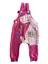 Jardineira Infantil em Moletom Longa Menina Jardineira Infantil em Moletom Longa Menina