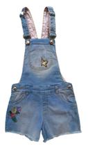 Jardineira Infantil Feminina Jeans Dmenor
