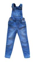 Jardineira Infantil Masculina Jeans Dmenor