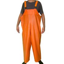 Jardineira Laranja Impermeável Adulto Profissional Pescador Reforçada Pesca Chuva Jardineira Laranja Impermeável Adulto Profissional Pescador Reforçada Pesca Chuva