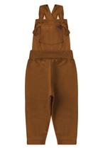 Jardineira Longa Moletinho - Caramelo - Ame Kids