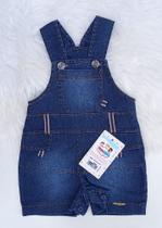 Jardineira masculina Jeans