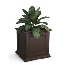 Jardineira Mayne Fairfield quadrada de 51 cm com autoirrigação, cor espresso Jardineira Mayne Fairfield quadrada de 51 cm com autoirrigação, cor espresso