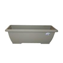 Jardineira Okla Siena Cinza Taupe para Jardim - 60cm