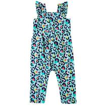 Jardineira Onça Tricoline Toddler Tip Top