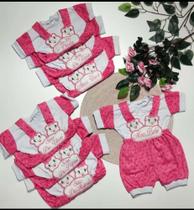 Jardineira rosa infantil Tam. Único Jardineira rosa infantil Tam. Único