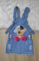 Jardineira Saia Urso Jardineira Saia Urso