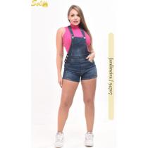 Jardineira Sol Jeans Macaquinho Feminino - 94707