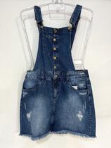 Jardineira Solopete Jeans Feminina Tanise Ref. SA6200