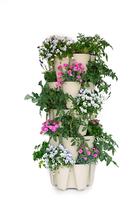 Jardineira Vertical Greenstalk de 5 Níveis com Sistema de Irrigação Jardineira Vertical Greenstalk de 5 Níveis com Sistema de Irrigação