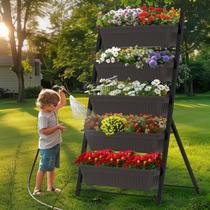 Jardineira Vertical TOREVSIOR de 5 Níveis com Drenagem Jardineira Vertical TOREVSIOR de 5 Níveis com Drenagem