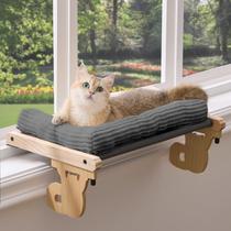 Jardinera Ventana Hamaca 2 en 1 para Gatos Grandes