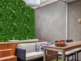 Jardins Verticais Artificiais Placa Kit de 5 m2 Com Folhagens que Parecem Reais Para Salas Recepções e Áreas Gourmet