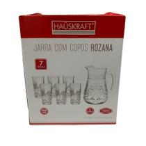 Jarra 06 Copos Vdo Rozana Ref CJPS089