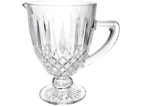 Jarra 1 litro de vidro transparente bico de jaca Greek Bon Gourmet Jarra 1 litro de vidro transparente bico de jaca Greek Bon Gourmet