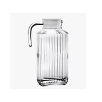 Jarra 1,8 L De Vidro Com Tampa Branca Lanty Ke Home