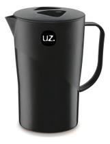 Jarra 2 Litros Plástica Para Água Suco Bpa Free Uz Preta Preto Jarra 2 Litros Plástica Para Água Suco Bpa Free Uz Preta Preto