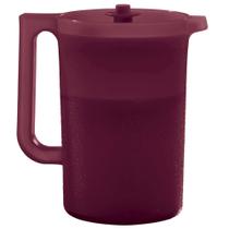 Jarra 2 litros plus marsala com tampa da tupperware