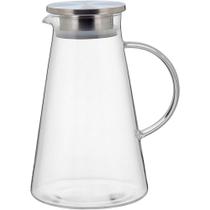 Jarra 23X18X18Cm 1,8L Borosilicato Transp Tampa Inox Jarra 23X18X18Cm 1,8L Borosilicato Transp Tampa Inox