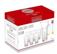 Jarra 6 Copo Vdo Clear Tr Cjps-075Tr Hauskraft