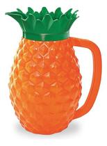 Jarra Abacaxi Grande Família Sucos Mesa Jantar Plástica Mães