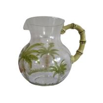 Jarra Acrílico Palm Tree 2,7L Com Desenho De Coqueiro. Jarra Acrílico Palm Tree 2,7L Com Desenho De Coqueiro.