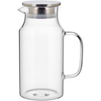 JARRA ÁGUA E SUCO 23x16x16cm 1,5L BOROSILICATO TRANSPARENTE TAMPA INOX JARRA ÁGUA E SUCO 23x16x16cm 1,5L BOROSILICATO TRANSPARENTE TAMPA INOX