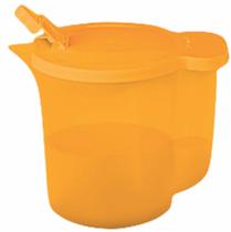 Jarra Aquecer 1 litro para Micro-ondas Laranja Tupperware