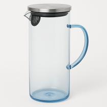 Jarra Borossolicato Azul 1,5L Vidro Com Alça Resistente 1 UN