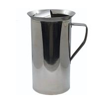 Jarra C/ Aparador Suco Água 1800Ml Aço Inox Refresco Jarra C/ Aparador Suco Água 1800Ml Aço Inox Refresco