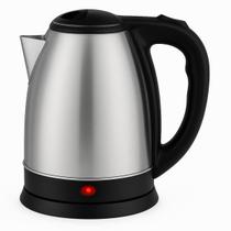 Jarra Chaleira Desligamento Automatico Elétrica Inox 1,8 Litros 1100W