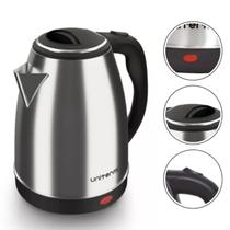 Jarra Chaleira Elétrica Atacama 1,8L Unitermi Inox Bule Automático Ferve água Cozinha - 110V Jarra Chaleira Elétrica Atacama 1,8L Unitermi Inox Bule Automático Ferve água Cozinha - 110V