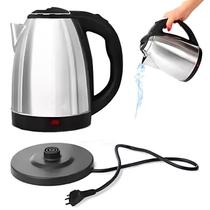 Jarra Chaleira Elétrica E Térmica Inox 2 Litros Base Rotativa 360 ferve rápido